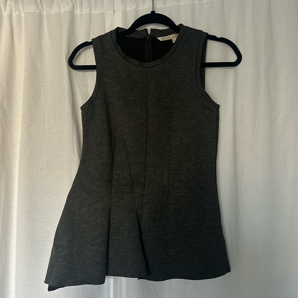 Peplum asymmetric top